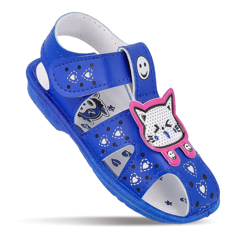 Walkaroo Kids Cartoonic Fisherman Sandals - WK375 Blue - Walkaroo Footwear