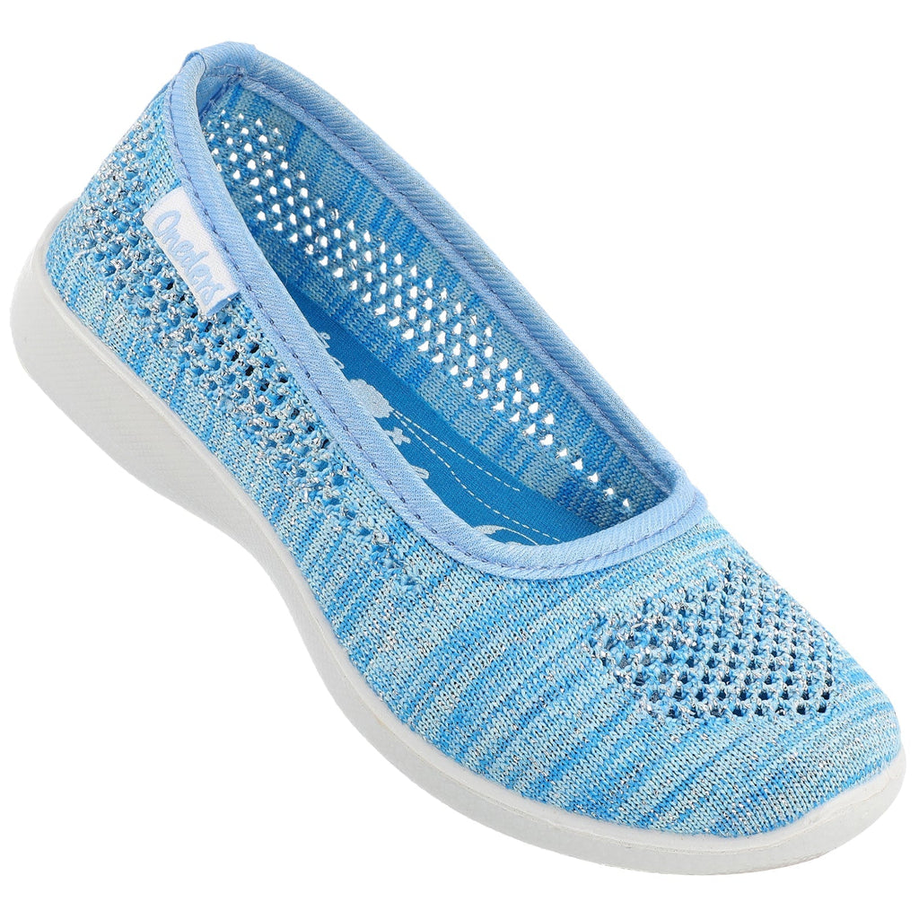 Walkaroo Kids Melange Belly Shoes - WC4927 Blue - Walkaroo Footwear