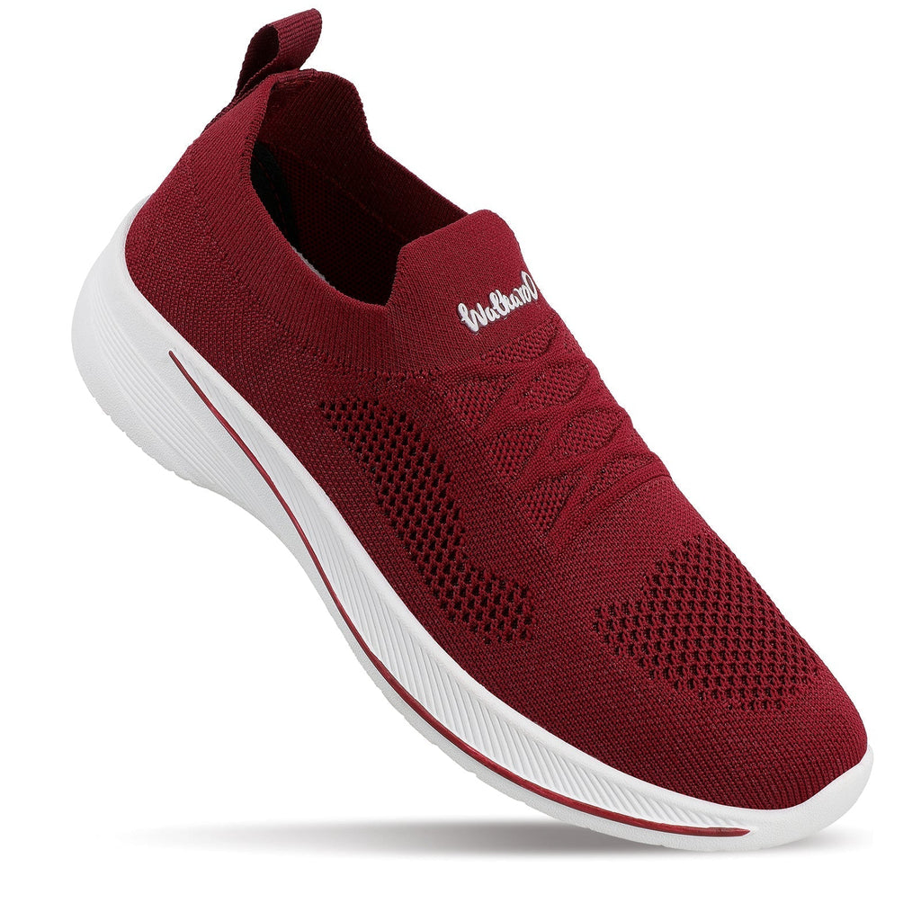 Walkaroo Go Womens Life Style - WY3362 Maroon - Walkaroo Footwear