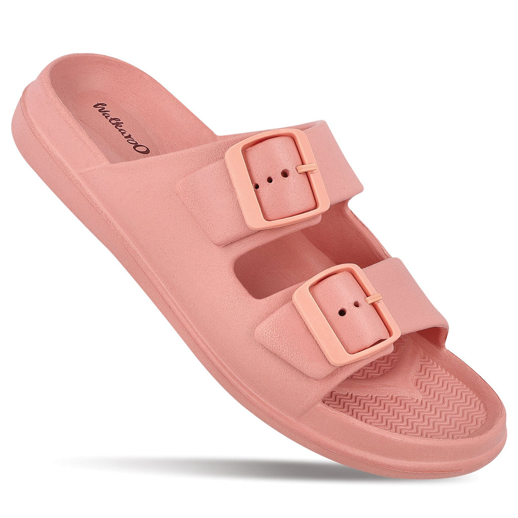 Walkaroo Womens Flip Flop - WC4865 Peach - Walkaroo Footwear