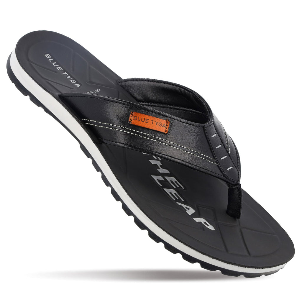 Walkaroo Men Sandals - BT1007 Black - Walkaroo Footwear