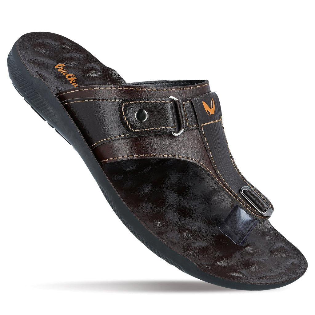 Walkaroo Men Sandal - WG1026 Brown - Walkaroo Footwear