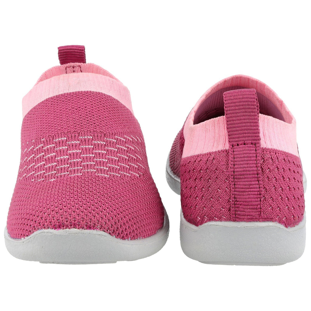 Walkaroo Kids Pull-on Sock Shoes - WK326 Purple - Walkaroo Footwear