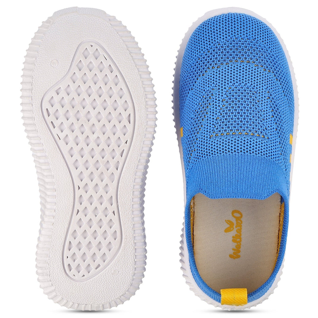 Walkaroo Kids Shoe - WK372 Blue - Walkaroo Footwear