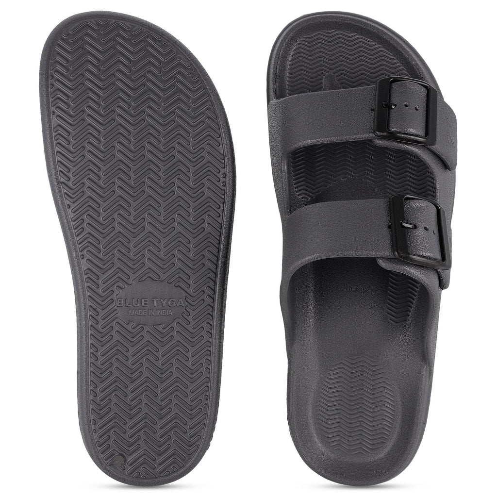 Walkaroo Men Casual Flip-Flop - WC4822 Grey - Walkaroo Footwear