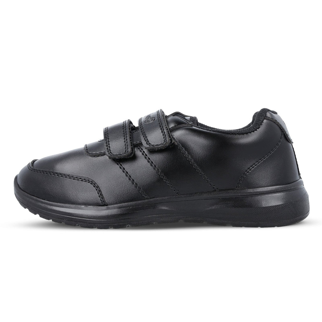 Walkaroo boys School Shoes - WV502 Black - Walkaroo Footwear