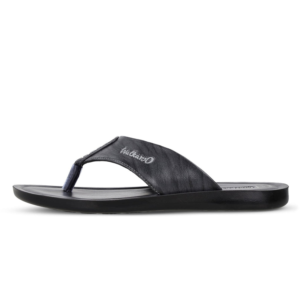 Walkaroo Men Sandals - WG5060 Grey - Walkaroo Footwear