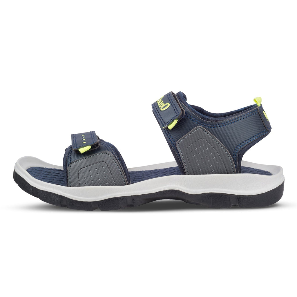 Walkaroo Mens Sandals - WC4328 Blue Green - Walkaroo Footwear