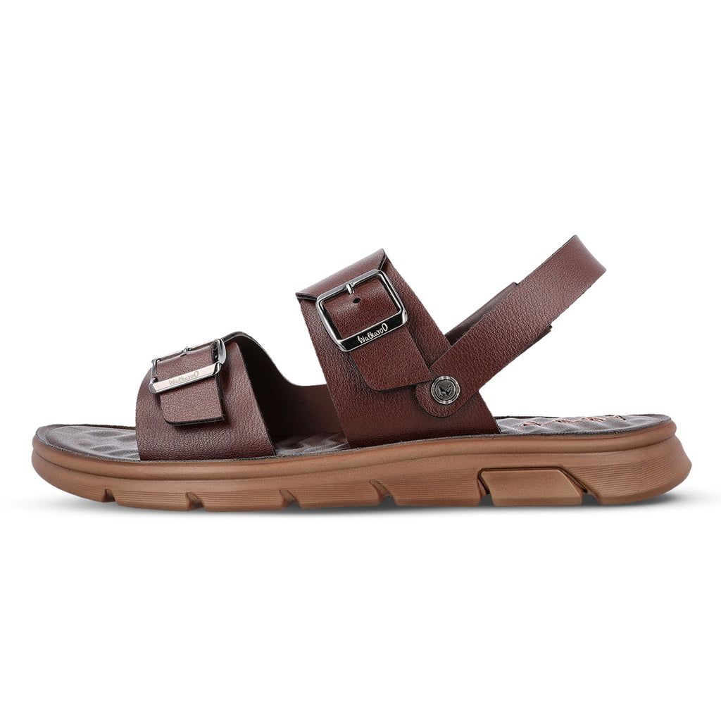 Walkaroo+ Men Sandals - WE1712 BROWN - Walkaroo Footwear