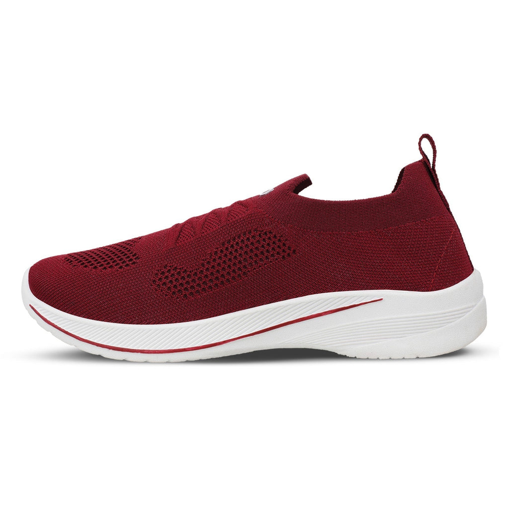 women casuals shoes maroon