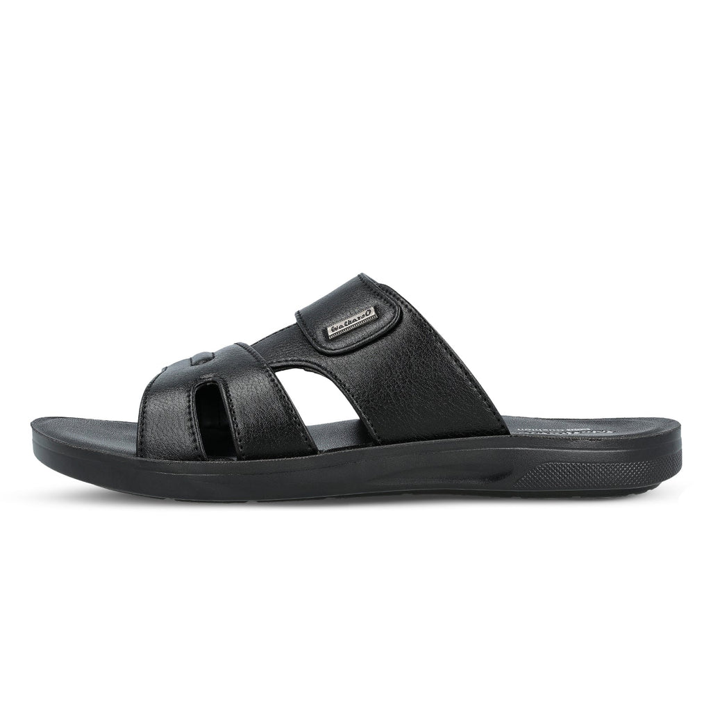 Walkaroo+ Men Sandals - WE1327 Black - Walkaroo Footwear