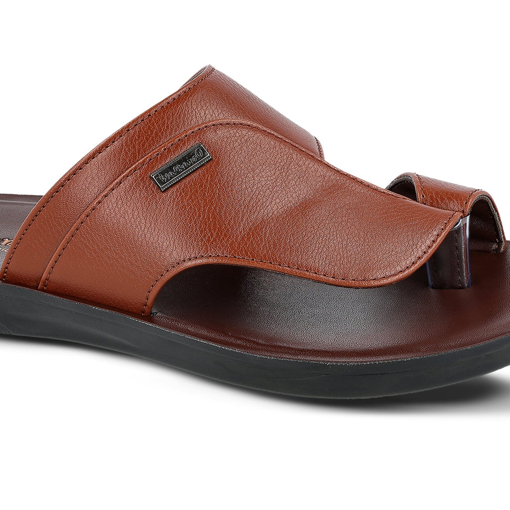 Walkaroo+ Men Sandals - WE1330 B Brown - Walkaroo Footwear