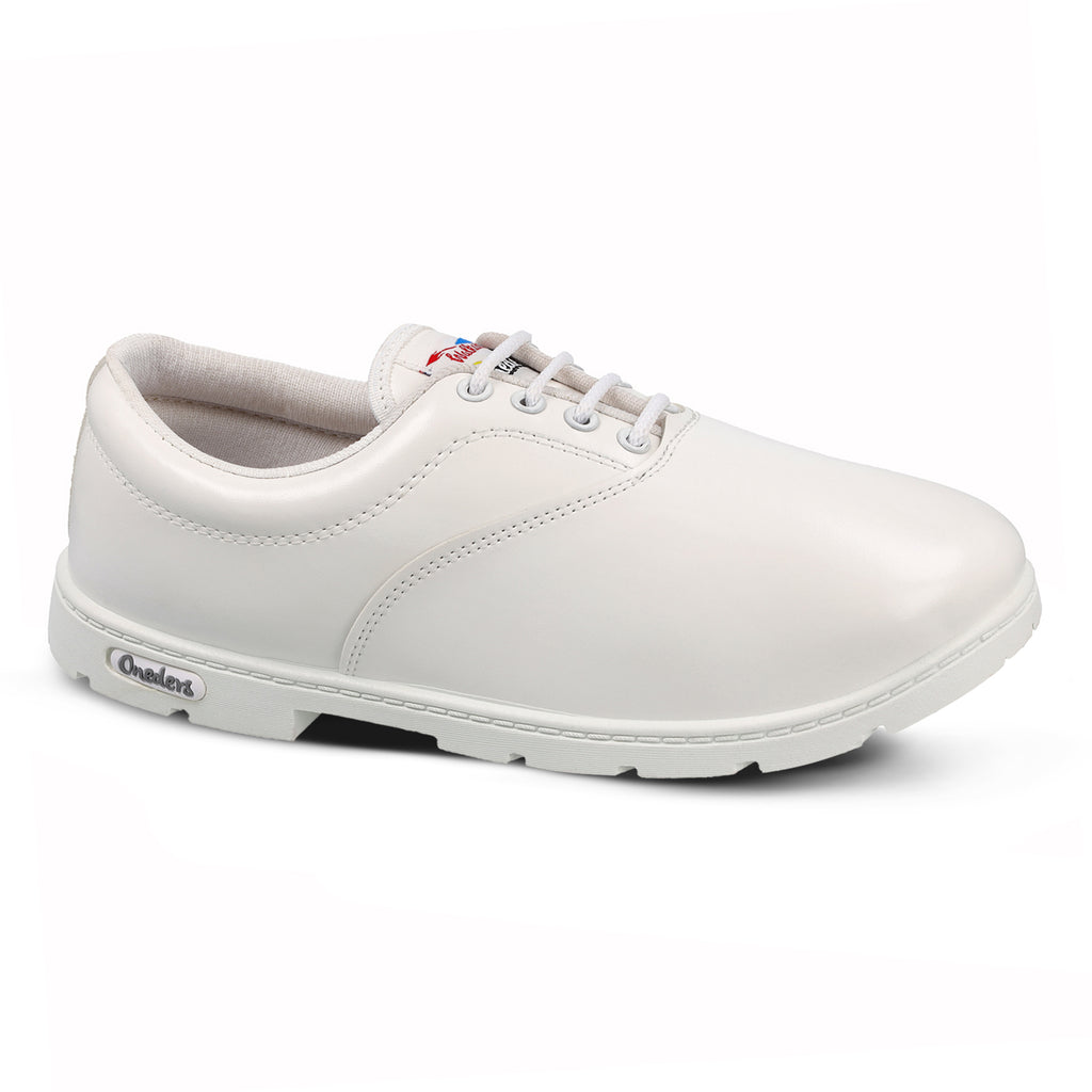 Walkaroo Senior boys School Shoes - WV522 White - Walkaroo Footwear