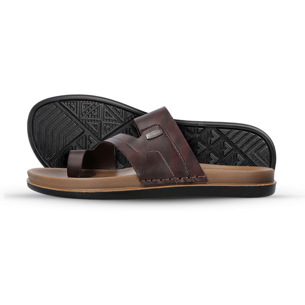 Walkaroo+ Men Sandals - WE1335 BROWN - Walkaroo Footwear