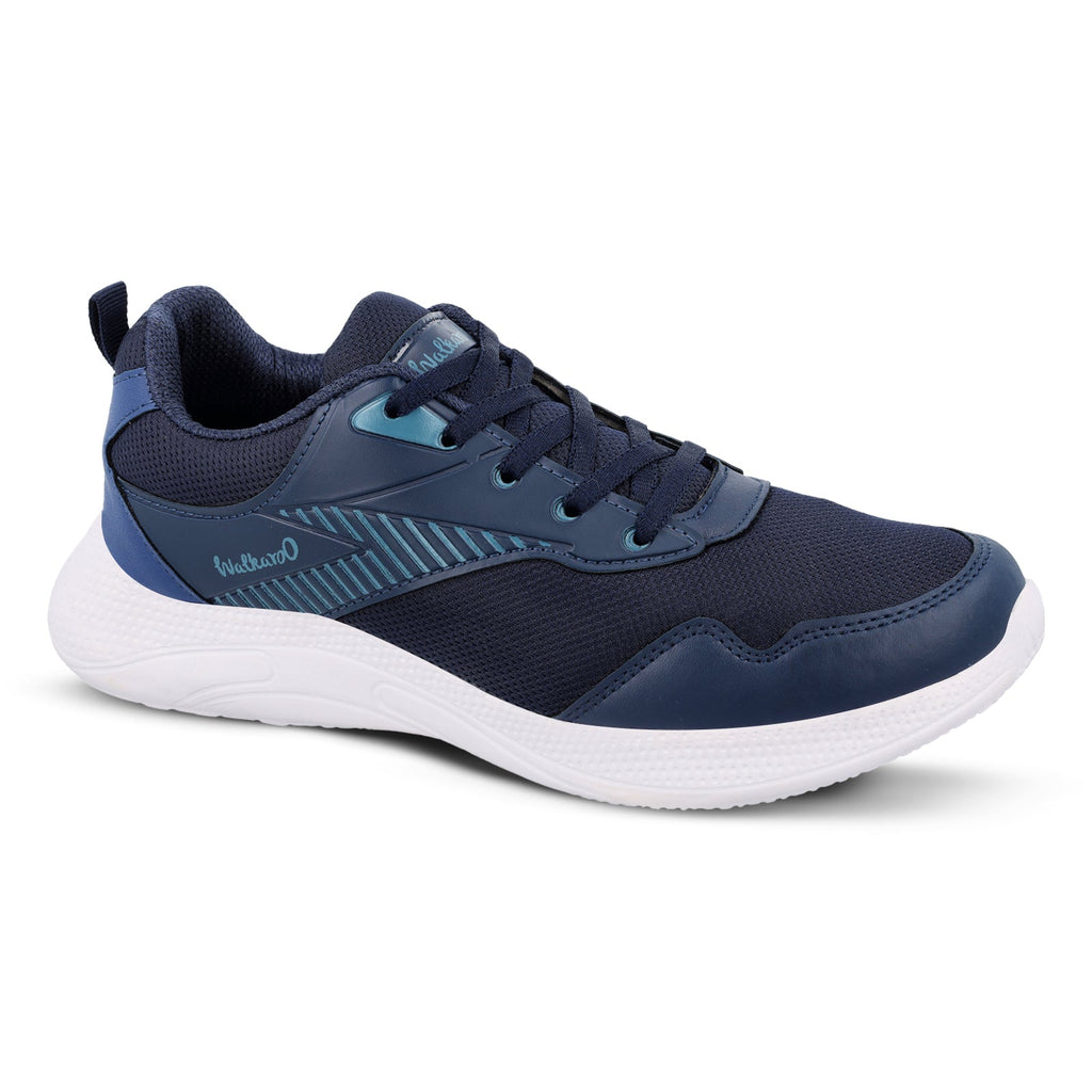 Walkaroo Men Running Shoes - WS3055 Navy Blue - Walkaroo Footwear