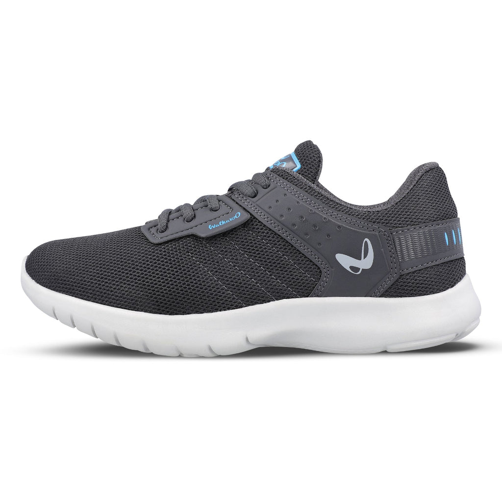 Walkaroo Men Lace-up Sports Shoes - XS3222 Grey - Walkaroo Footwear