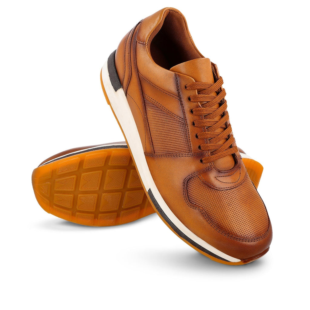 JOHN TAYLOR Leather Casual Gents Shoe- JT97520 - Walkaroo Footwear