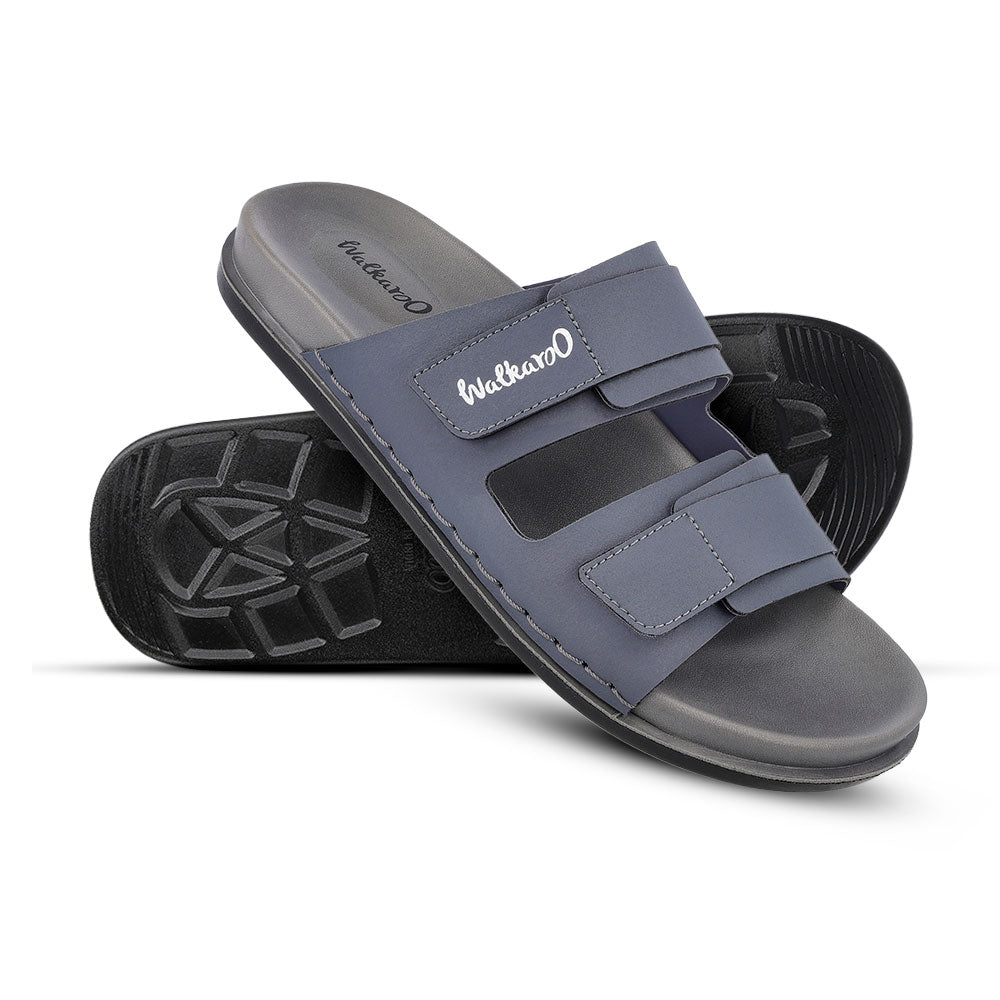 Walkaroo+ Men Sandals - WE1347 Blue - Walkaroo Footwear