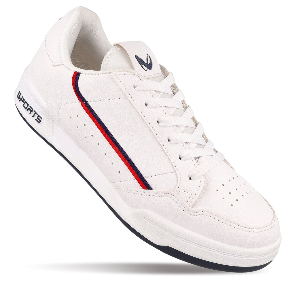 Walkaroo Mens Casual Shoes - WY3339 White - Walkaroo Footwear