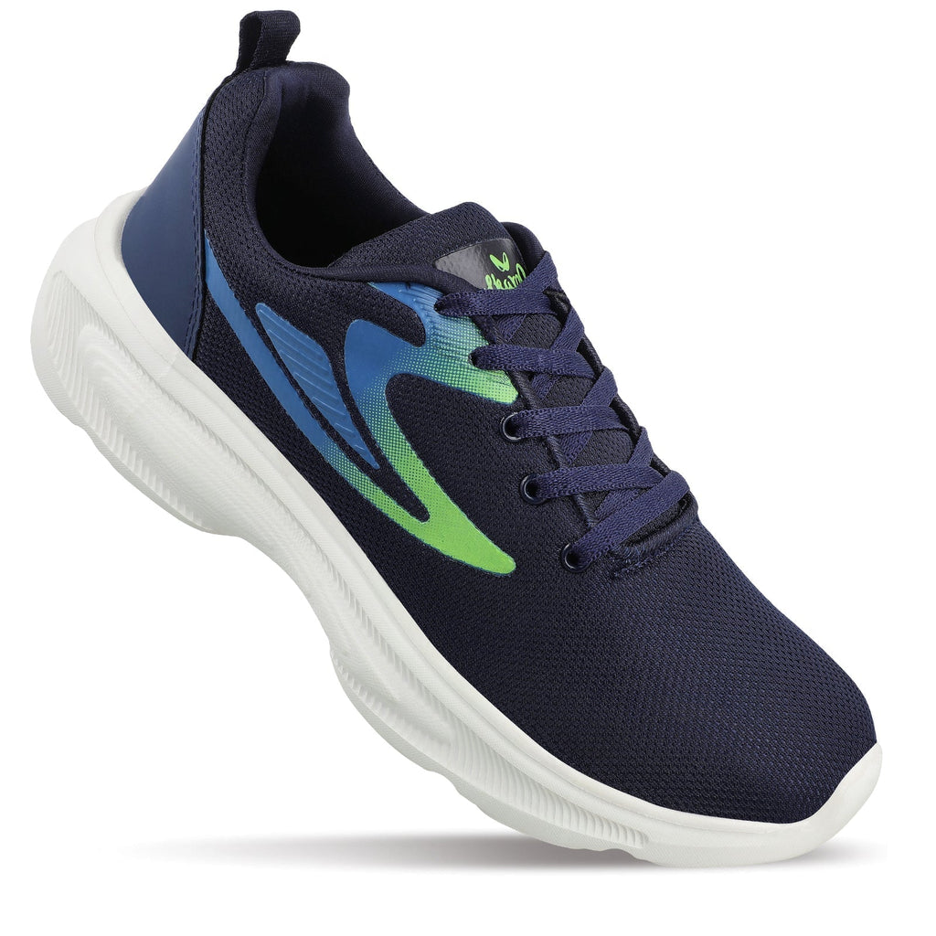 Walkaroo Men walking Shoes - WS3076 Navy Blue - Walkaroo Footwear