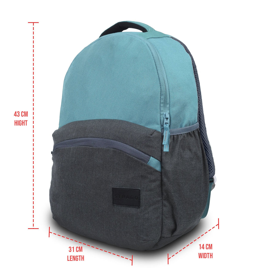 Strabo Cooper Laptop Bag - Colour Teal 20L Capacity - Strabo 