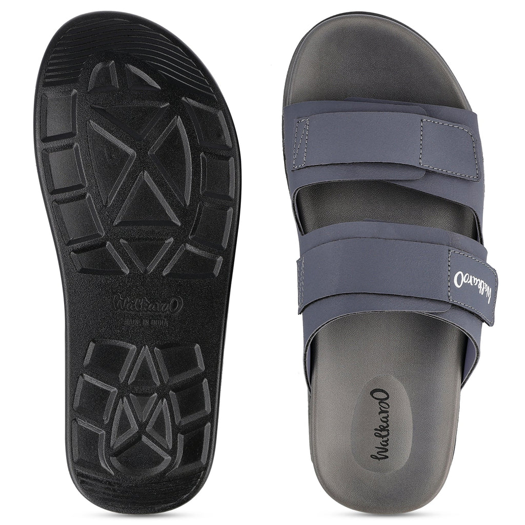 Walkaroo+ Men Sandals - WE1347 Blue - Walkaroo Footwear