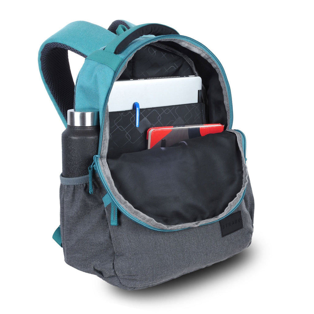 Strabo Cooper Laptop Bag - Colour Teal 20L Capacity - Strabo 