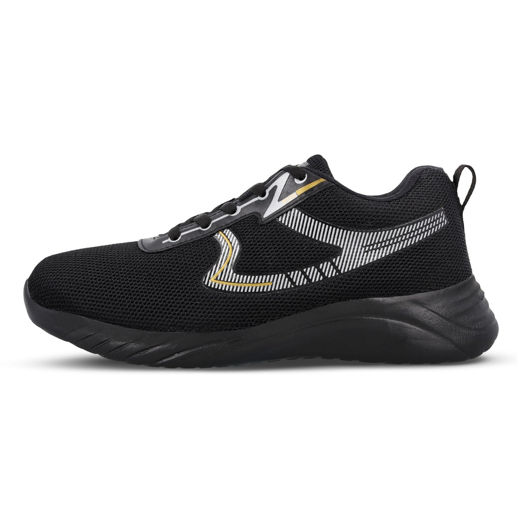 Walkaroo Men walking Shoes - WS3064 Black - Walkaroo Footwear