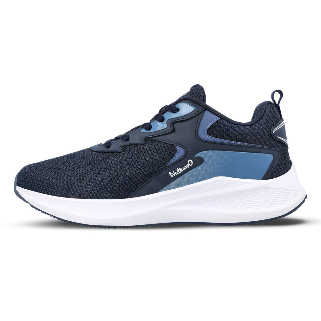 Walkaroo Men Sports Shoe - WS9575 Navy Blue - Walkaroo Footwear