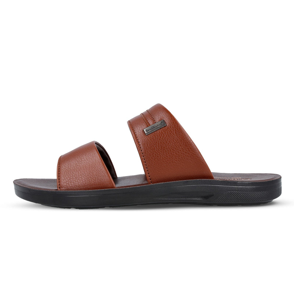 Walkaroo+ Men Sandals - WE1328 Brown - Walkaroo Footwear