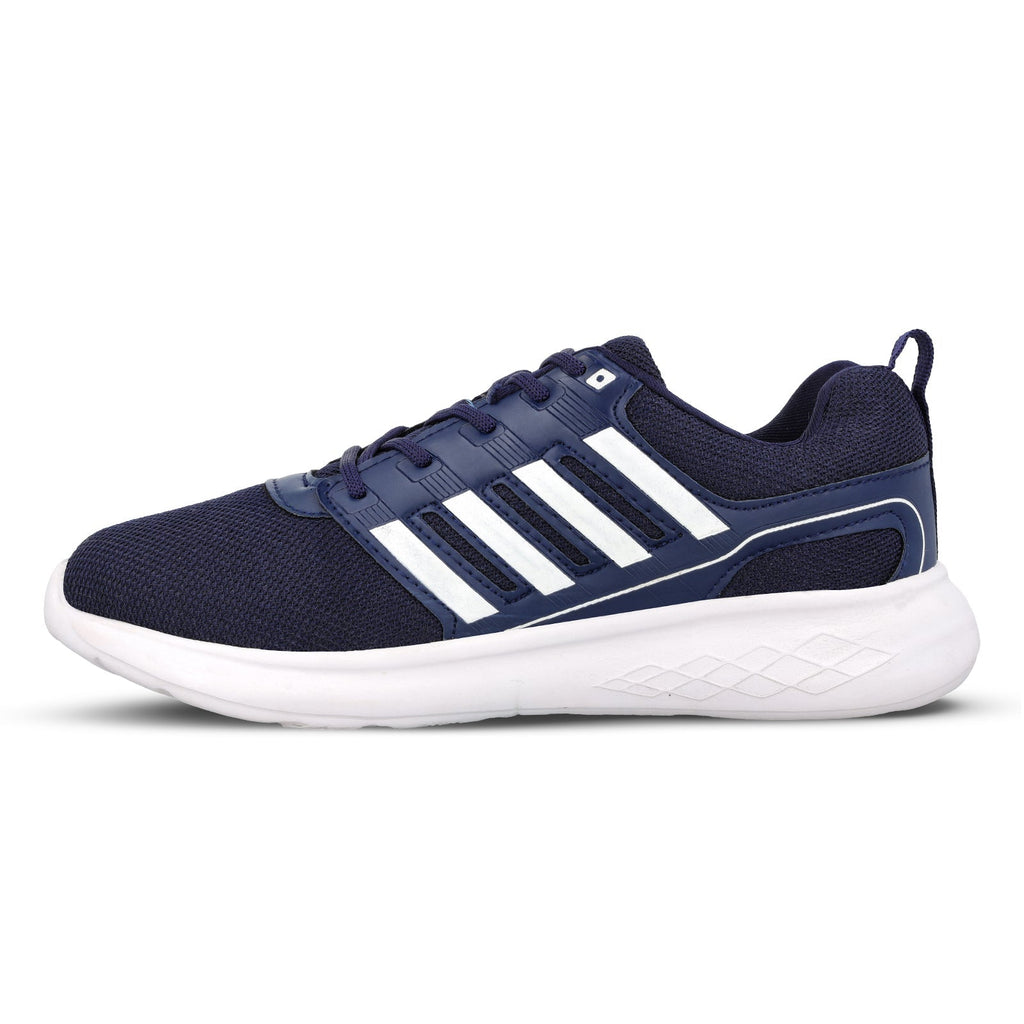 Walkaroo Men Lace-up Training Shoes - WS3008 Navy Blue - Walkaroo Footwear