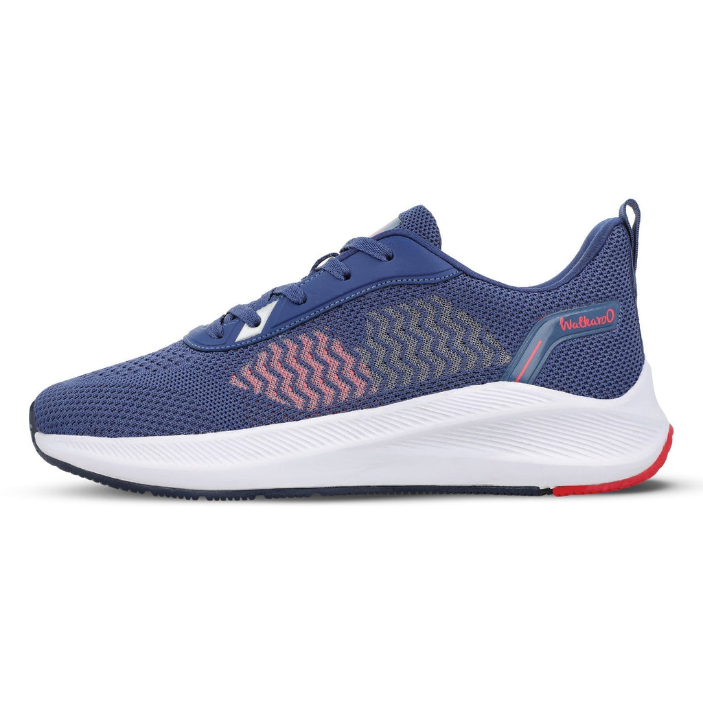 Walkaroo Running Shoes for Men - WS9091 Blue - Walkaroo Footwear