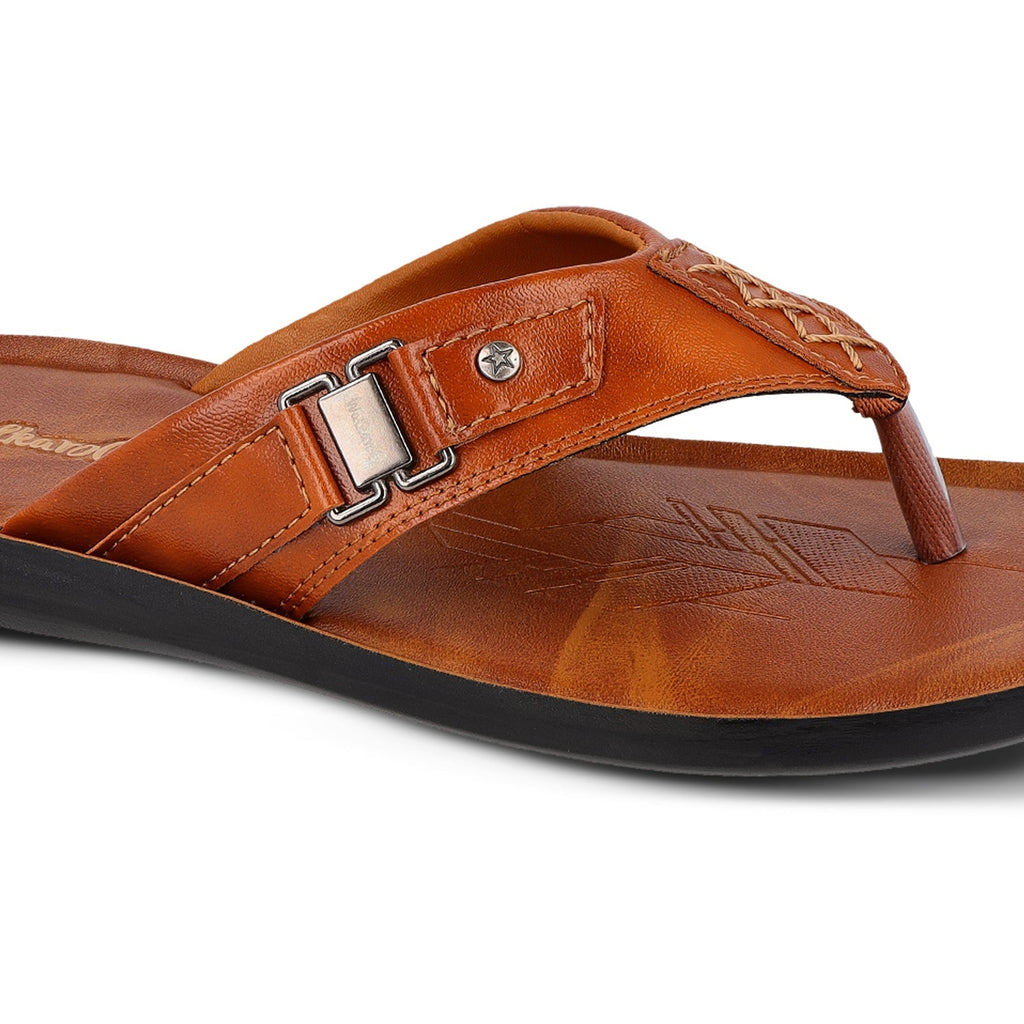 Walkaroo Men Sandal - WG5078 Tan - Walkaroo Footwear