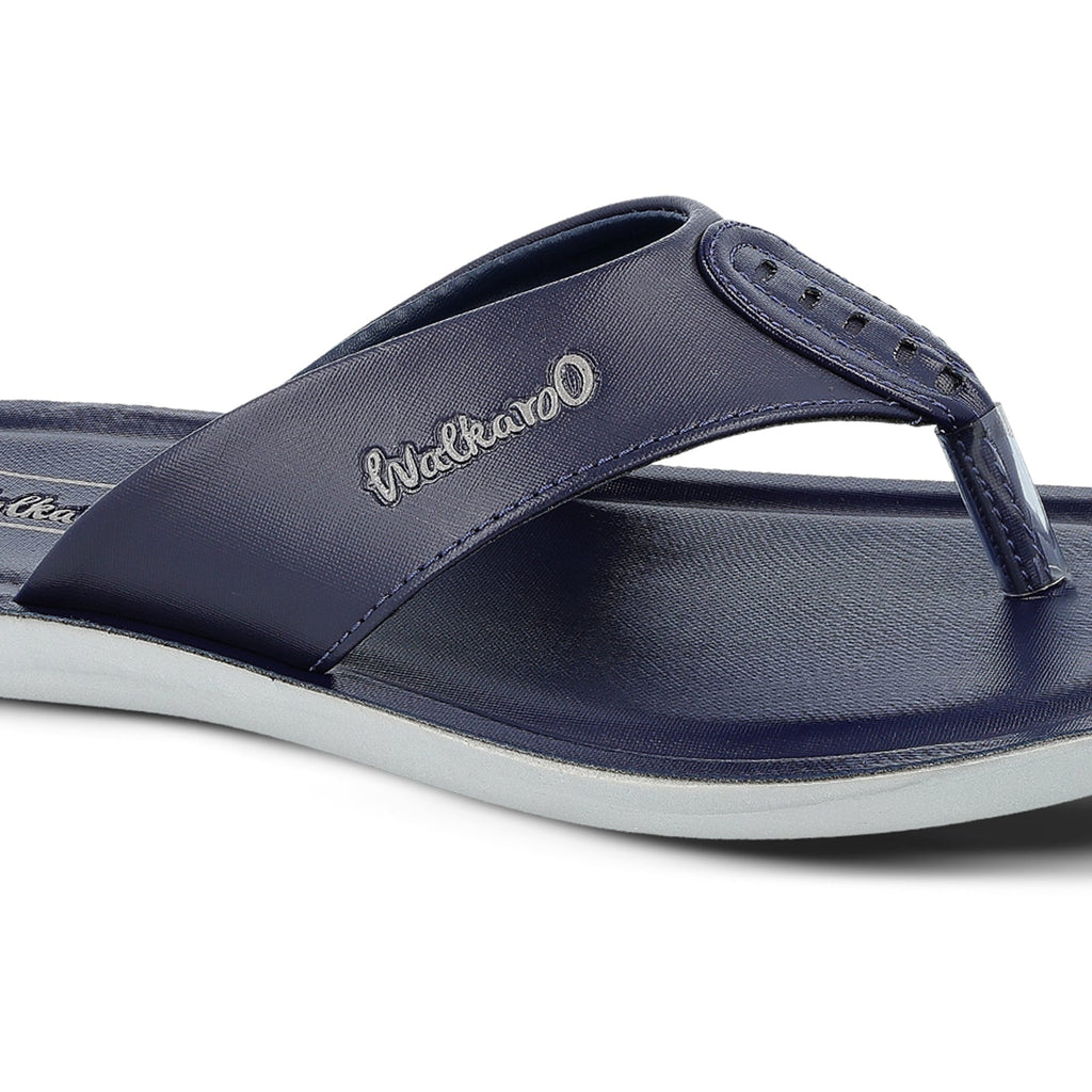 Walkaroo Men Sandals - WG5060 Blue - Walkaroo Footwear