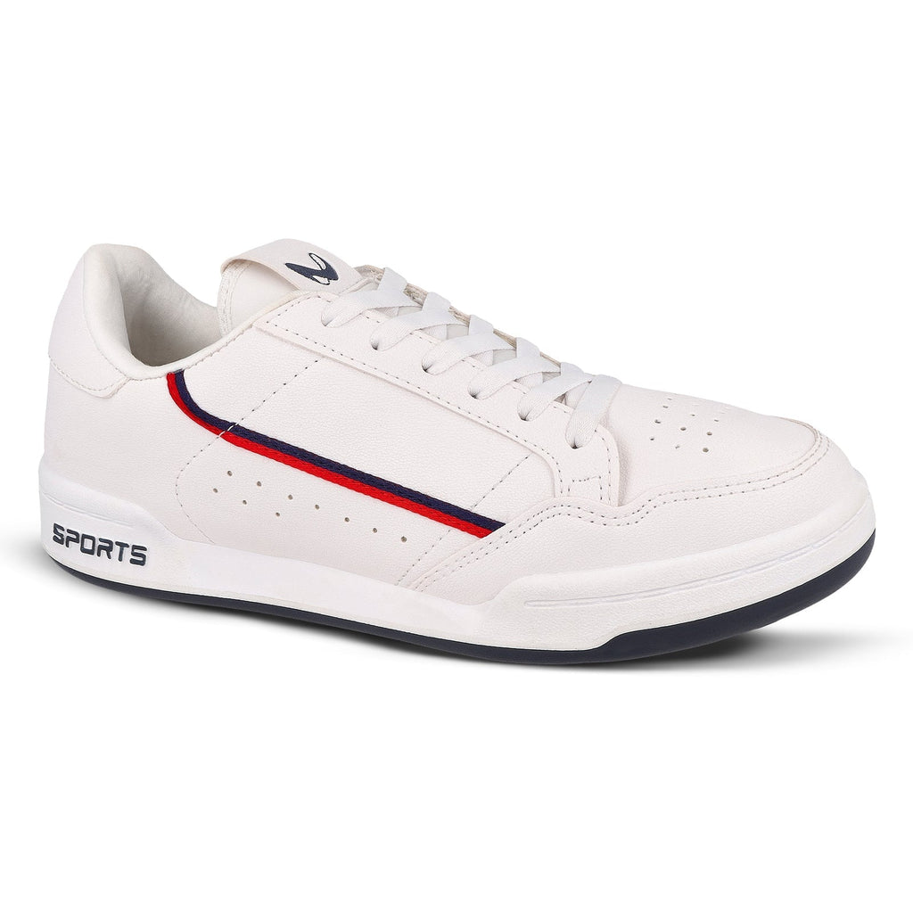 Walkaroo Mens Casual Shoes - WY3339 White - Walkaroo Footwear