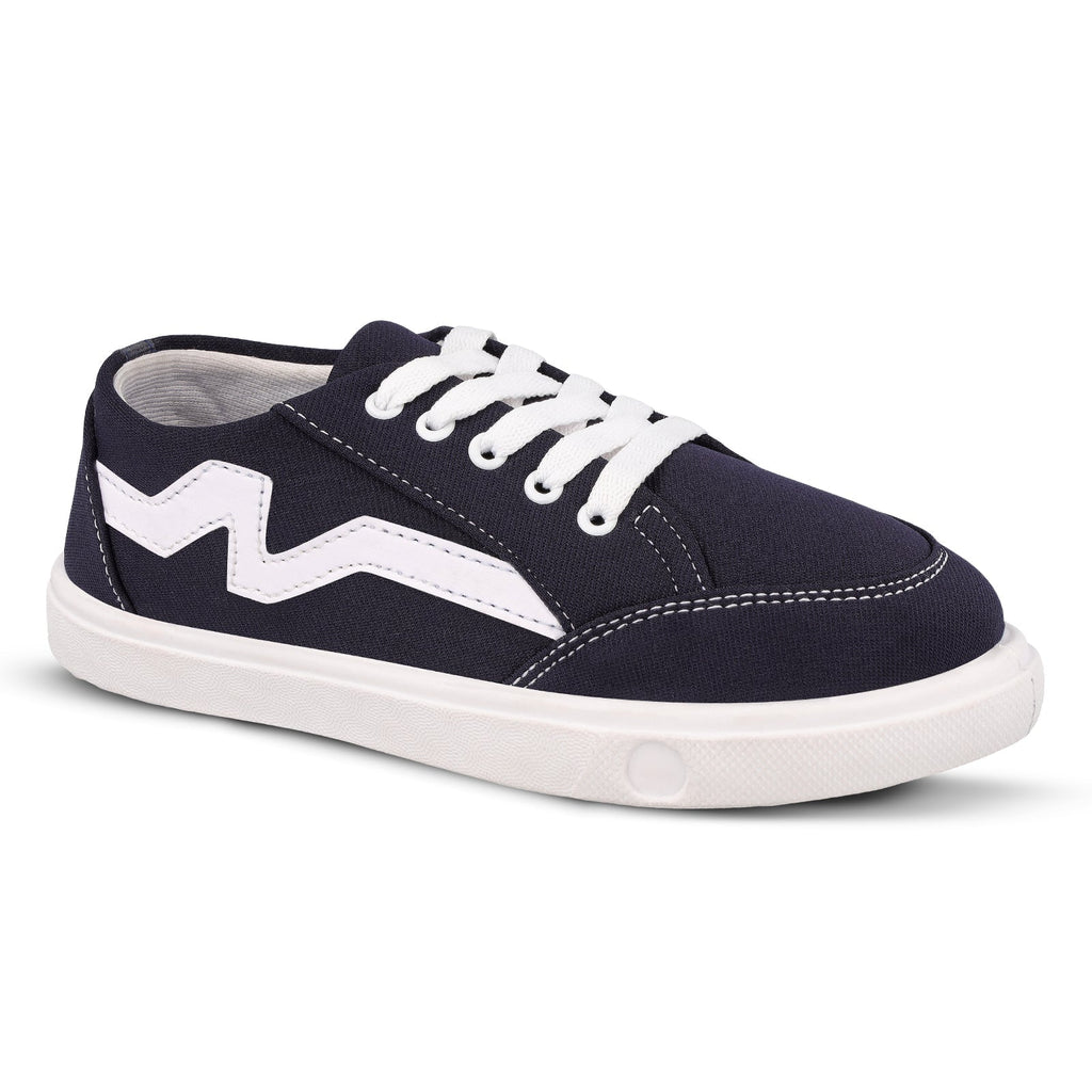 Walkaroo Boys Shoes - WK361 Navy Blue - Walkaroo Footwear