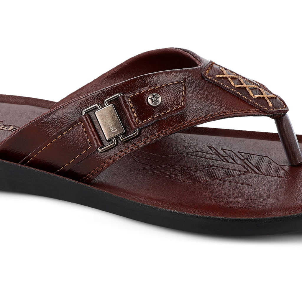 Walkaroo Men Sandal - WG5078 Brown - Walkaroo Footwear