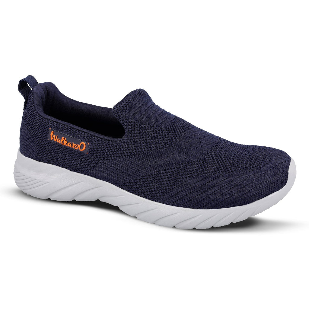 Walkaroo Belly Shoes for Men- XS9750 Blue - Walkaroo Footwear