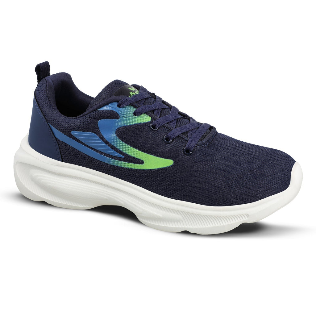 Walkaroo Men walking Shoes - WS3076 Navy Blue - Walkaroo Footwear