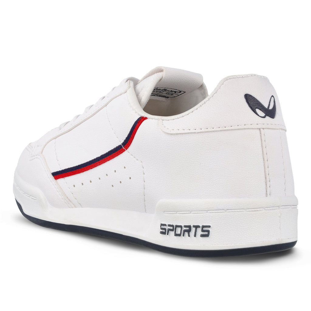 Walkaroo Mens Casual Shoes - WY3339 White - Walkaroo Footwear