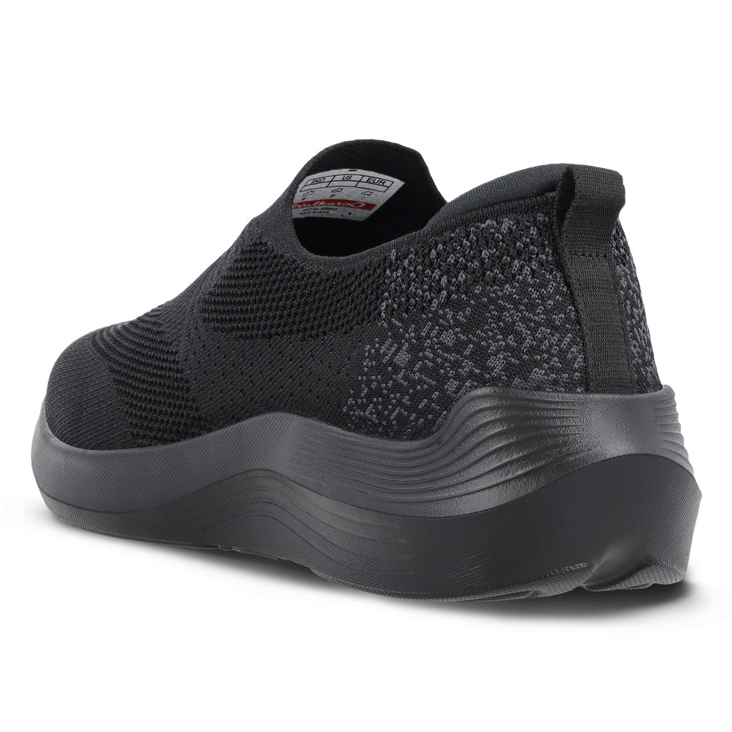 Walkaroo Men Pull-on Belly Shoes - WS9539 Black - Walkaroo Footwear