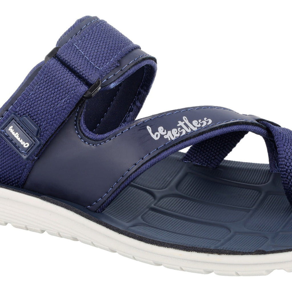 Walkaroo Mens Sandals - WG5305 Blue - Walkaroo Footwear