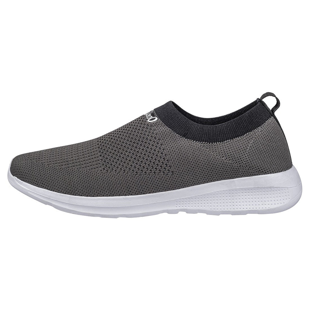 Walkaroo Men Pull-on Belly Shoes - WS3041 Grey - Walkaroo Footwear