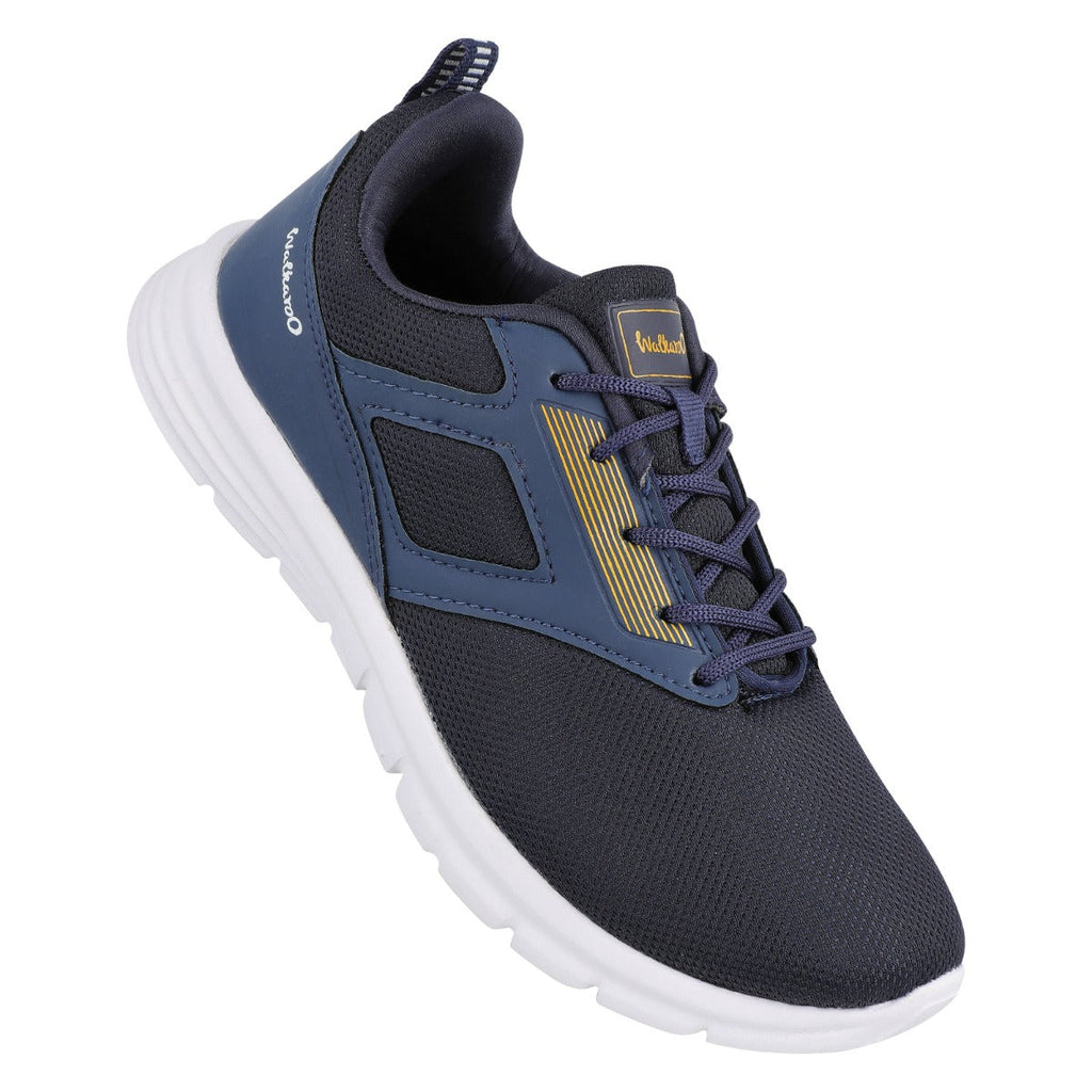 Walkaroo Men Lace-up Training Shoes - WS3050 Navy Blue - Walkaroo Footwear