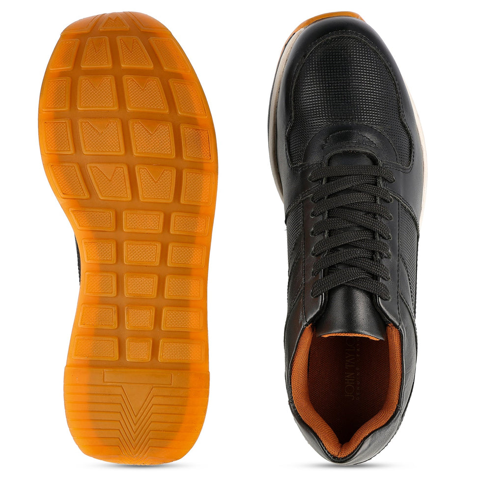 JOHN TAYLOR Leather Casual Gents Shoe- JT97520 - Walkaroo Footwear