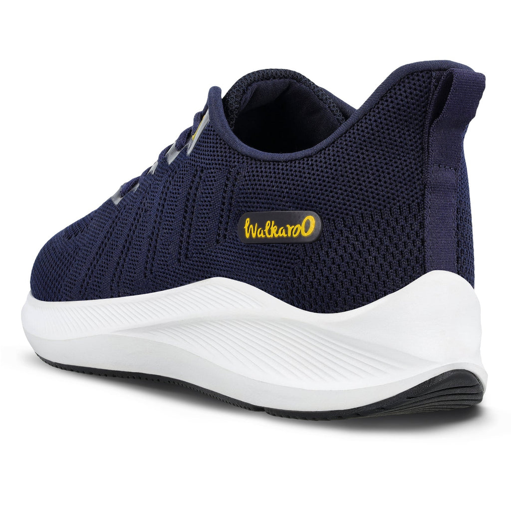 Walkaroo Men Sports Shoe - WS9104 Navy Blue - Walkaroo Footwear