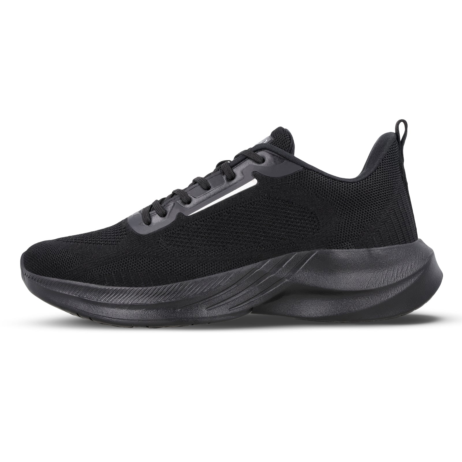 Walkaroo Men Sports Shoe - WS9557 Black Black – Walkaroo Footwear